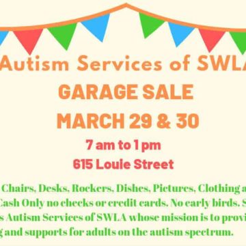 Autism Services of SWLA - Garage Sale