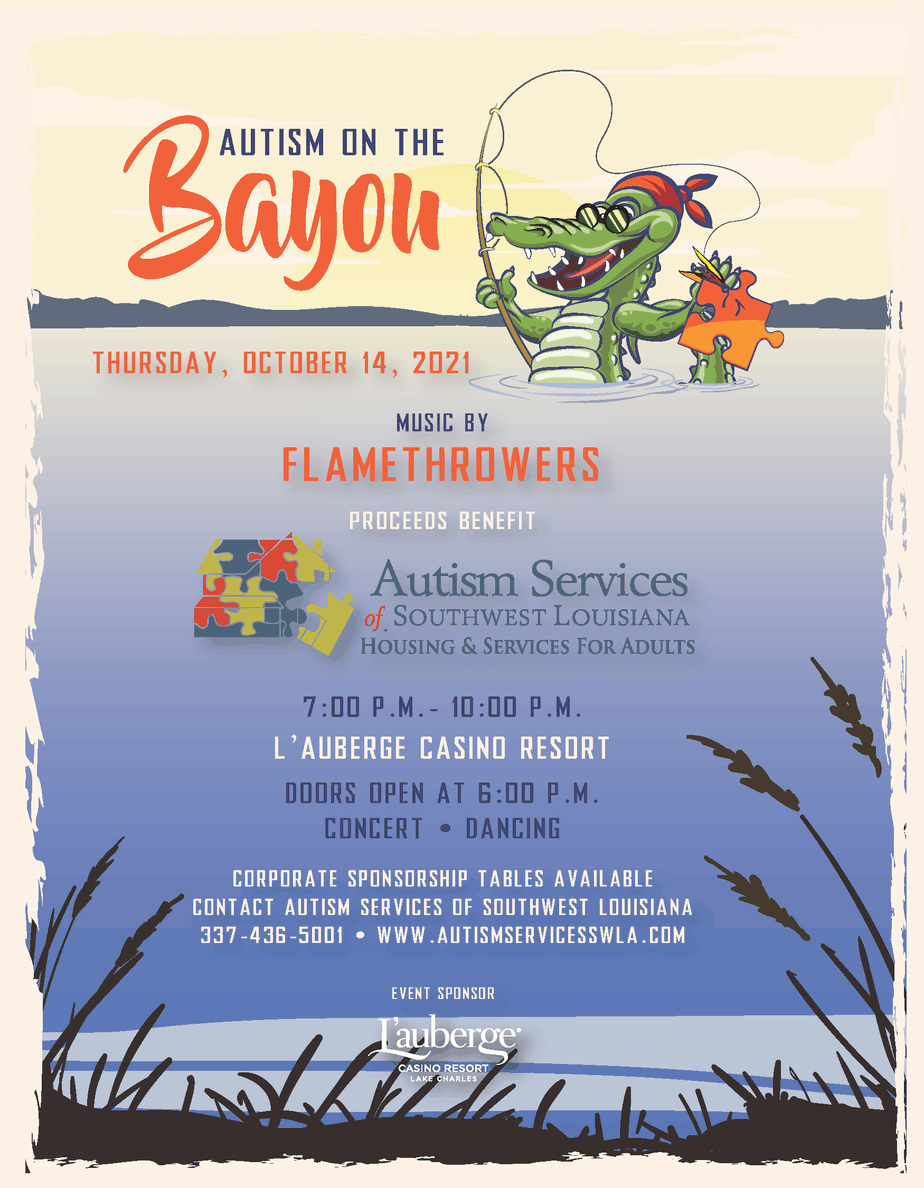 Autism on the Bayou 2021 – October 14, 2021